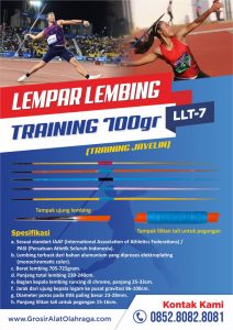 lempar lembing training llt-07