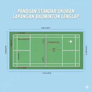 panduan ukuran lapangan